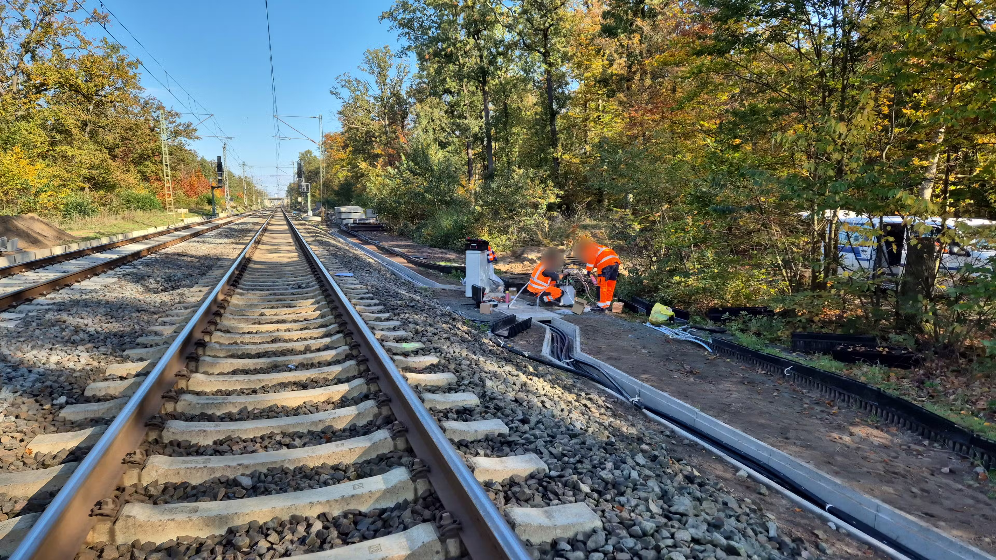 Cable laying Hamburg-Hannover