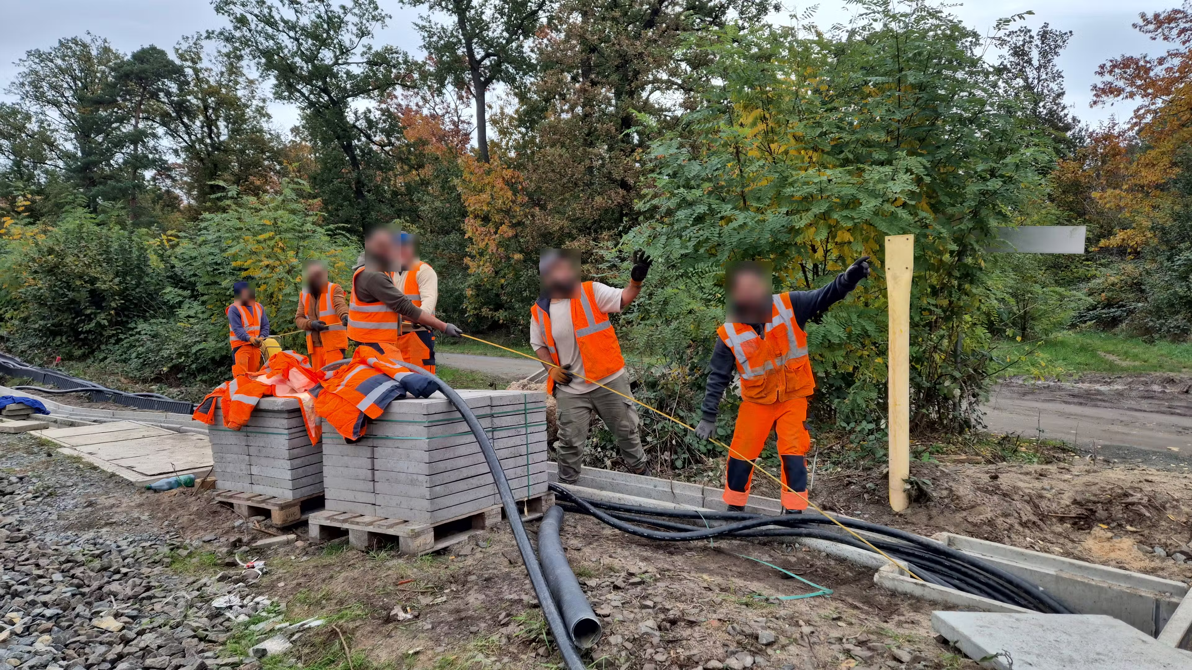 Communication Cable Laying AGT Lieblos